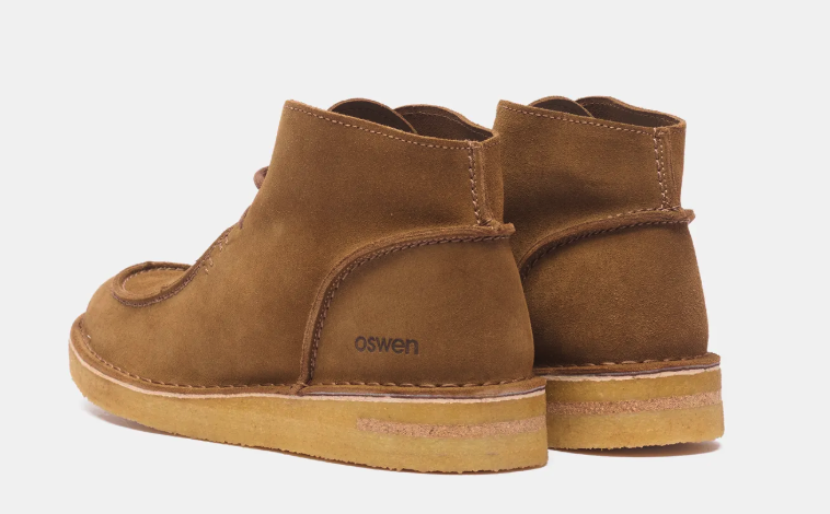 На фото: замшевые ботинки Oswen, артикул OWN2021013 (магазин Brandshop)