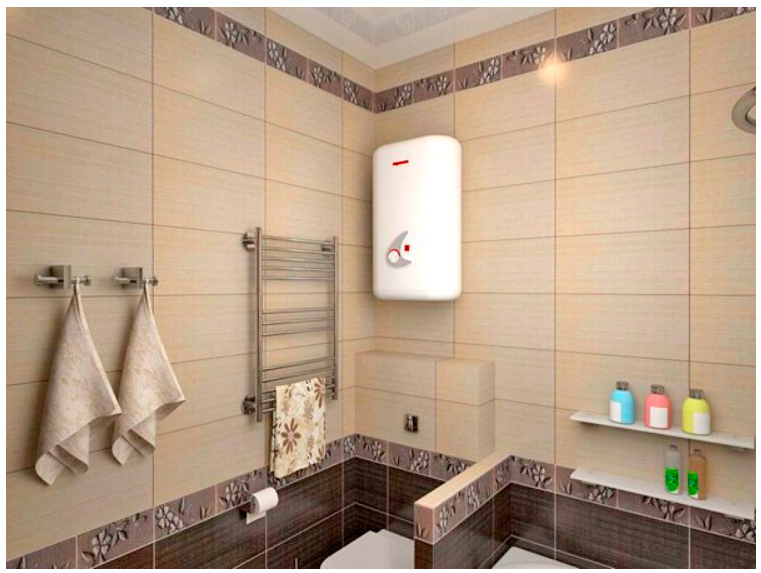 установка водонагревателя